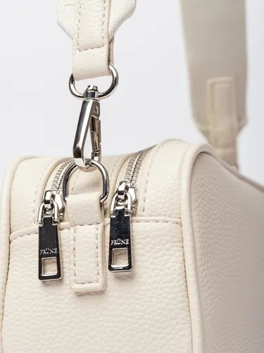 Cartera prune blanca new arrivals