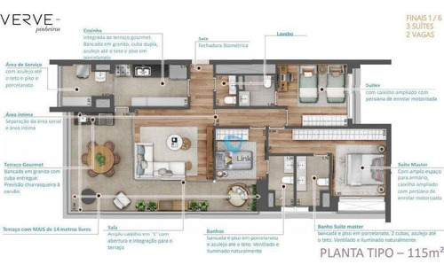 Imagem 26 de 30 de Apartamento À Venda, 71 M² Por R$ 1.182.680,00 - Pinheiros - São Paulo/sp - Ap2515