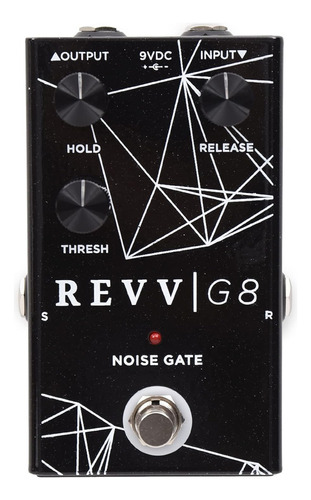 Revv Pedal G8 Noise Gate Black Sparkle
