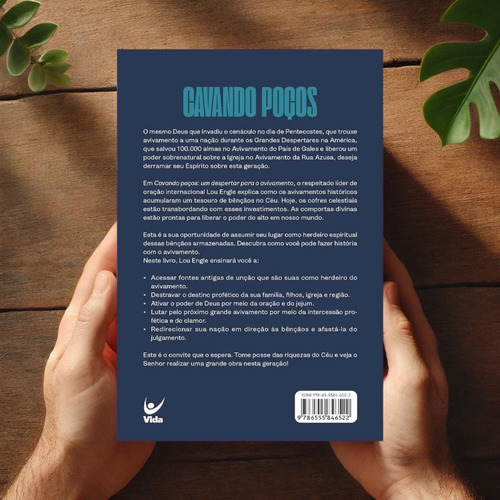 Cavando Poços - Lou Engle | Um Chamado Para O Avivamento E A Busca Espiritual | Livro De Fé E Propósito | Frete Rápido