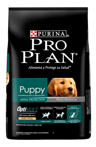 Alimento Pro Plan Para Perro Cachorro De Raza Medianas 15 Kg