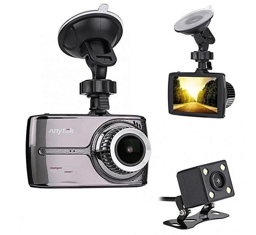 Camara De Auto G66 Full Hd 1080p+cam Trasera