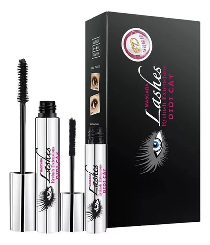 1 Juego De Rímel 4d Fiber Lashes De Fibra Sólida De Primera