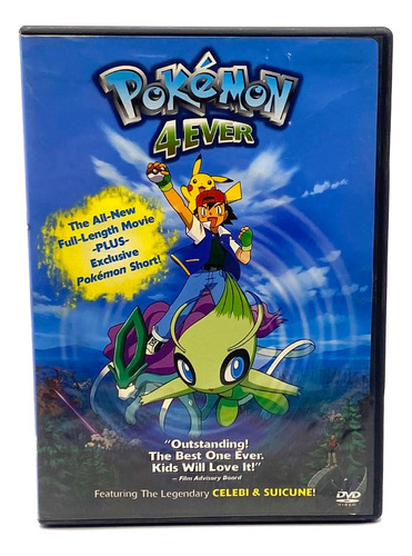 Dvd Pokémon 4ever - Película 2001 / Excelente