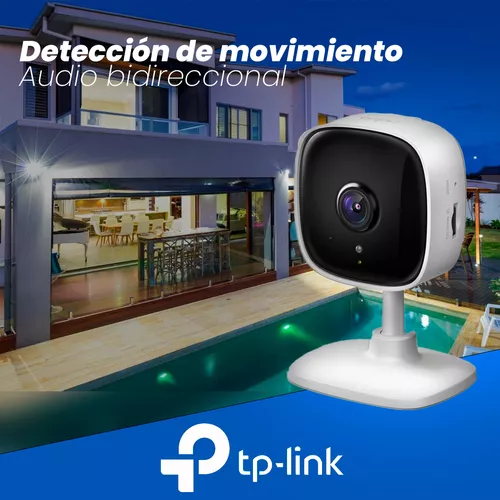 TP-LINK Cámara de seguridad para interiores 2MP TAPO-C100 WIFI Máxima  protección Audio 2 vias