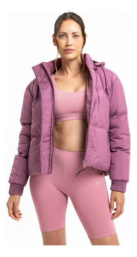 Campera Puffer Harmony Con Capucha Para Mujer Iu