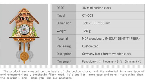 L Reloj De Madera C