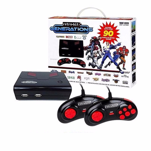 Consola Retro-bit Retrobit Generations 90 Juegos Hdmi Rca Sd