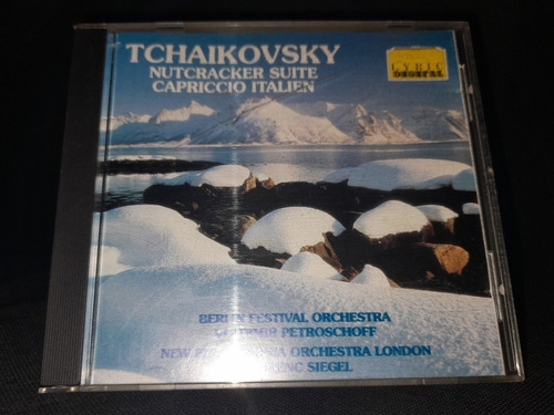 Tchaikovsky Nutcracker Suite Capriccio Italien Cd Original