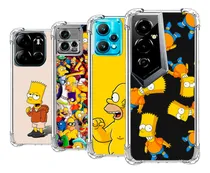 Comprar Forro Antigolpes Homero Bart Simpsons Tecno Todos Modelos