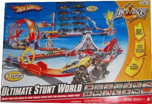 Sets De Juego De Vehículo Hot Wheels Trick Tracks Ultimate S