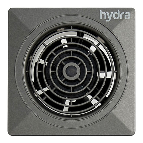 Extractor De Aire Hydra 100mm Cocina Baño Silencioso Grafito