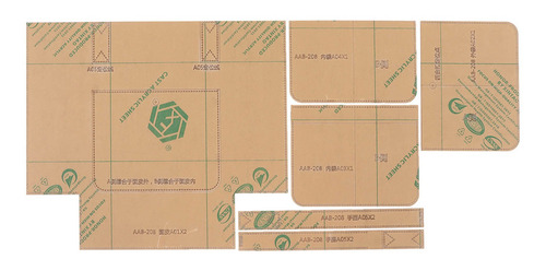 Plantillas De Bolsos: Acrílico Transparente De Corte Preciso