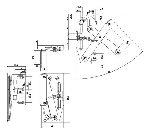 . 2pcs Tesouras Depende Da Bandeja De Flip Depende Do