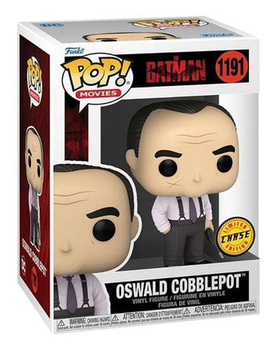 Funko Pop! Oswald Cobblepot (1191) Chase Detalle En Caja