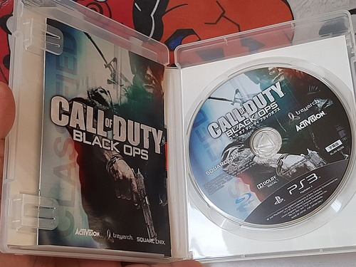Call Of Duty Black Ops De Ps3 Japones,original,funciona. (Usado)