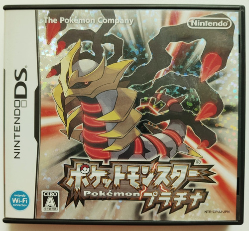 Pokemon Platinum Platino Nintendo Ds Japonés Original