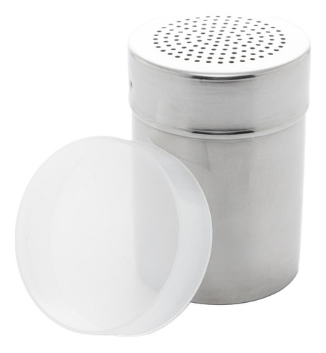 Saleiro De Aço Inox Prime Profissional Com Tampa 7,2x10cm