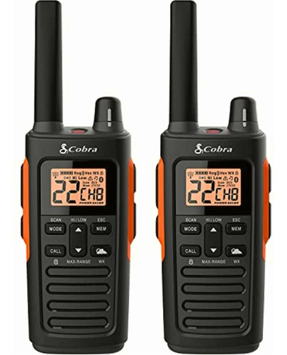 Cobra Rx680 Walkie Talkies Impermeables Para Adultos,