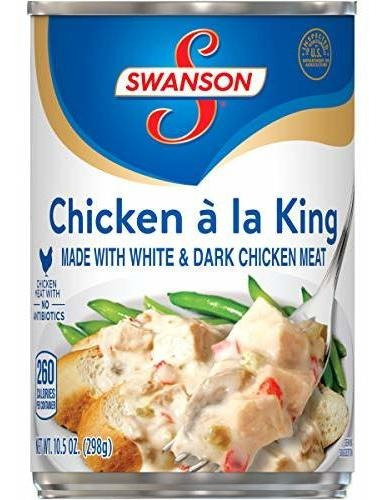 Swanson Pollo Á La King, Lata 10.5 Oz (pack 12)