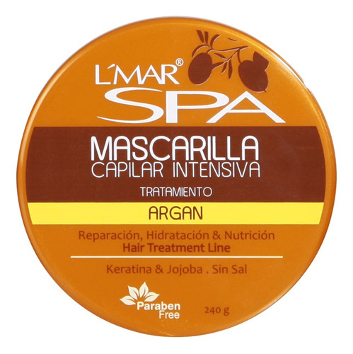 Mascarilla Capilar Argan Lmar - g a $87