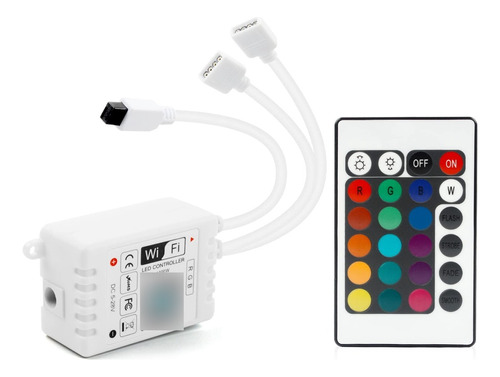 Rgbzone Controlador Led Wifi Inteligente Control Remoto Ir