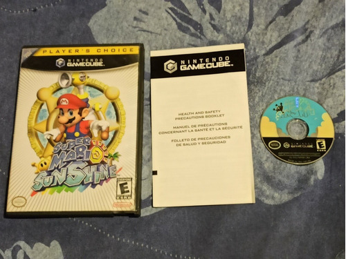 Super Mario Sunshine Nintendo Gamecube 