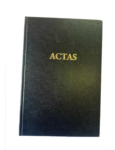 Libro de Acta 400 Folios