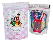 Comprar Bolsas Golosineras Zipper Personalizadas X 25 Granja Rosa
