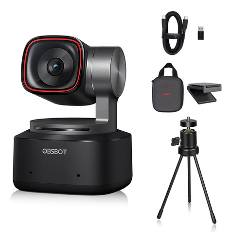 Cámara Web Obsbot Tiny 2 Ptz 4k 1/1.5 Cmos Usb 3.0 Con Tecno