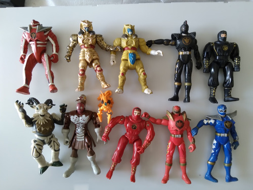 Figuras Power Ranger Bandai Y Otras Marcas Bootleg Vintage 