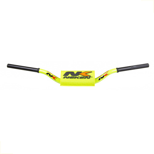 Manubrio Aluminio Fat Para Suzuki Rmz 250 450 Amarillo Neon