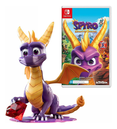 Spyro Reignited Trilogy Nintendo Switch Kit + Spyro