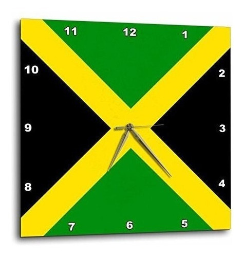 Banderas  Bandera De Jamaica  Relojes De Pared