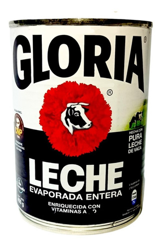 Leche Evaporada Gloria 400 Gr X 1 Und - g a $36