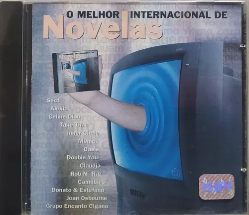 Cd O Melhor Internacional De Novelas - Lacrado