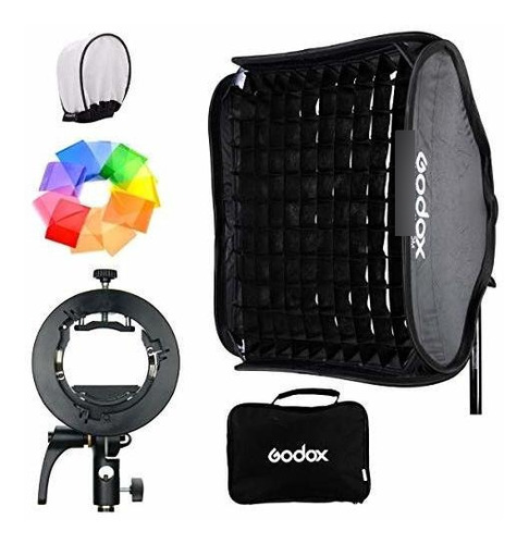 Godox S2 Speedlite Bracket 32 Rr X 32  80cmx80cm Softbox Gri