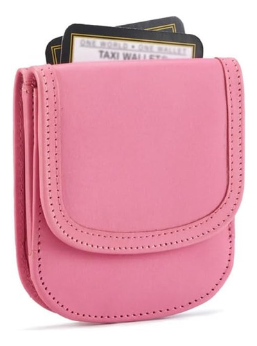 Taxi Wallet® Tw14-cherry Blossom Pink Cuero Suave Cartera Y