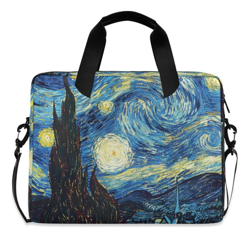 Alaza Starry Night Sky Van Gogh Funda Ordenador Portátil