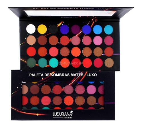 Paleta De Sombra Luxo Ludurana 32 Cores Matte Lançamento
