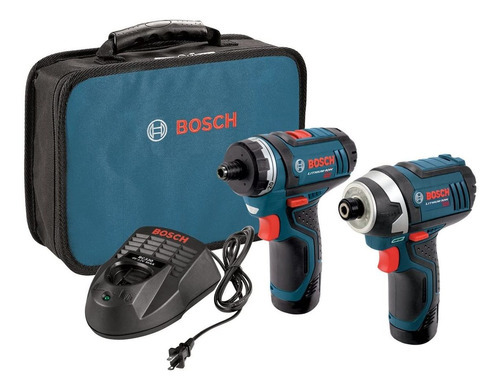 Bosch Clpk27-120 - Kit Combinado De 2 Herramientas  Taladro 