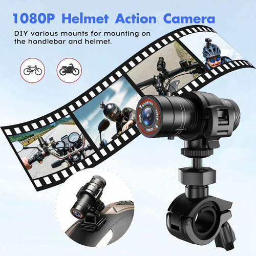 Videocámara Con Cámara F9 1080p Impermeable Para Exteriores