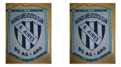 Banderin Chico 13cm Buenos Aires Atlético Club