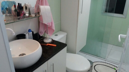 Apartamento A Venda No Bairro Jardim Tejereba Em Guarujá - - 639-1