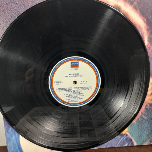 Imagem 8 de 8 de Vinil Lp Rolling Stones Milestone Com Encarte