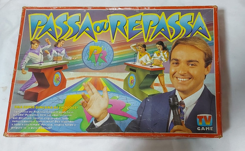 Jogo Passa Ou Repassa Do Gugu - Original Tv Game (Usado)