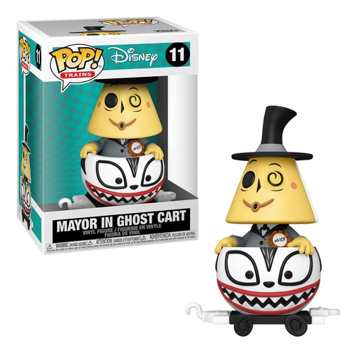 Funko Pop Trains! Disney - Mayor In Ghost Cart Toptoys 11