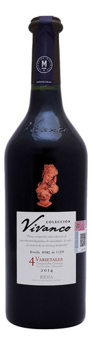 Vino Tinto Español Vivanco Coleccion 4 Varietales 750ml