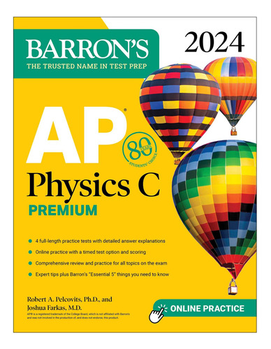 Book : Ap Physics C Premium, 2024 4 Practice Tests...