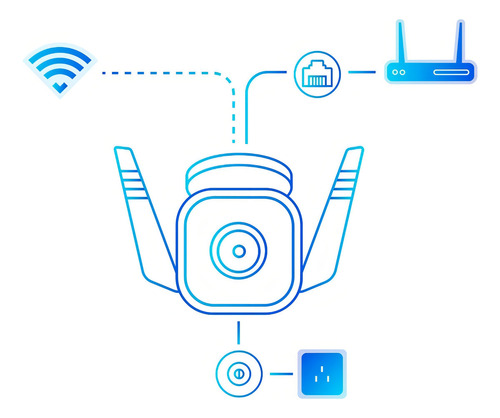 Cámara De Seguridad Tp-link Tapo C310 V1 Tapo Smart Con Reso